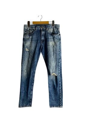 Denim & Supply Ralph Lauren Women's Distressed Boyfriend Denim Jeans